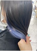 インナーカラー/スカイブルー
