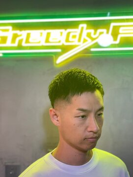 グリーディーフォックス 三軒茶屋(GreedyFOX) 波巻き/マッシュパーマ/ウルフ/ハイライト<理容室>三軒茶屋