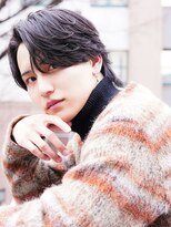 メンズヘアセンス 渋谷(MEN'S HAIR SENSE) 毛流れセンターパートウルフ