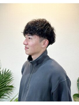 小谷理髪店 ソル(SOL) 『スパイラルパーマ＋マッシュ』