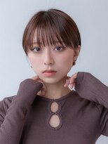 イルハバナ 渋谷(ill HAVANA) 大人かわいい丸みショートシアカラー似合わせカット小顔前髪