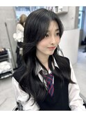 韓国風レイヤーカット