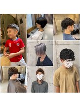 【メンズカット、パーマ、Wカラーも人気です♪】