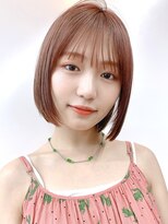 サンド 名古屋(sand)&nbsp;ボブ/レイヤーカット/髪質改善/ウェットヘア/オリーブベージュ