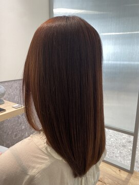 トッカ バイ ガレーラ(tocca by GALERA) 【艶髪】髪質改善矯正、ピンクブラウン