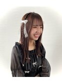 リボン簡単アレンジ