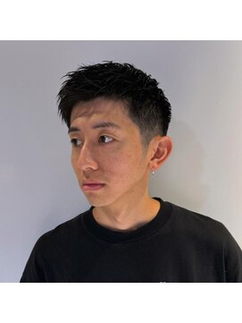 フランクスバーバーザスタンド(Frank’s barber the stand) ラフアップバングE