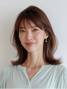 ヘアーアンドリラクゼーション エシア(hair&relaxation ecia) 大人ワンカールミディ