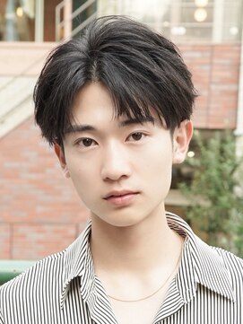 オルセン(OLSEN) フェザーパーマ/ニュアンス/コンマバング/緩め/マッシュパーマ