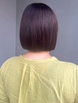 ナカオコアフュール(NAKAO COIFFURE)&nbsp;ミニボブ ブラウン 髪質改善 ダメージレス 20代 30代