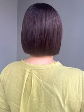 ナカオコアフュール(NAKAO COIFFURE) ミニボブ ブラウン 髪質改善 ダメージレス 20代 30代