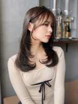 ロンドカスティーヨ 四日市(Lond castillo)&nbsp;【前川薫子】韓国風レイヤー　ワンホン　ココアブラウン