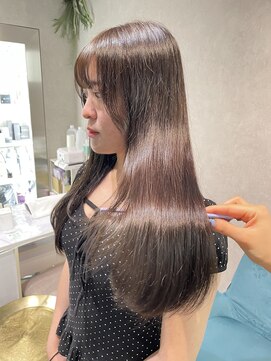 ゼスト クレス(ZEST Cres) 【立川cres小山】ブリーチなしベージュ