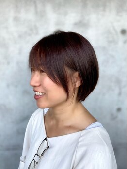 “小顔見せ顔周りレイヤー”でお顔の印象をコントロール。横顔もより可愛くなれる*[茅ヶ崎/茅ヶ崎駅]