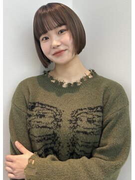 ヨハク 大阪梅田中崎町(yohaku) 【MIHO】ニュアンスカラーボブ