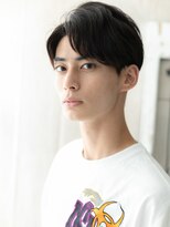 モッズヘア メン 南越谷南口店(mod's hair men)&nbsp;かき上げアッシュブラック刈り上げマッシュH南越谷