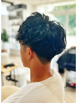 アンドユー(& you.) メンズマッシュ×無造作パーマ