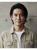 ▼黒髪センターパート2.0/フェザーパーマ/ニュアンスパーマ