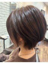 サロウィン 名古屋本山店(SALOWIN)&nbsp;大人かわいいくびれショートボブ/ HIDE／地下鉄本山