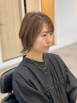 トト 船橋店(toto.)&nbsp;☆暗めカラーデザインカラーグランマッシュショートボブ[船橋]