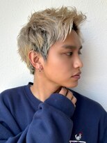 カバーヘア ブリス 北浦和(COVER HAIR bliss)&nbsp;刈り上げツーブロアップバンク/大人メンズ/アッシュp北浦和
