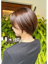 スクエアウーノ 博多(SQUARE＊UNO HAKATA)&nbsp;上品ツヤの大人ショート./髪質改善・水素カラー・トリートメント