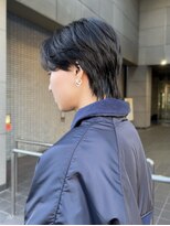 マッシュ アドベ 八戸ノ里(MASHU ADOBE) メンズカット/ウルフ/センターパート