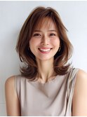 外ハネミディ