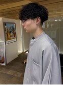 波巻きツイストスパイラルパーマ