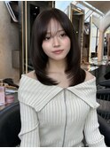 ワンホンレイヤーハイレイヤーカットイメチェン原宿