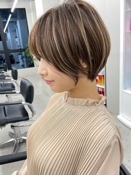 ジルブラン 横浜関内(JIL BLAN) ハイライトバレイヤージュダブルカラーケアブリーチ30代40代