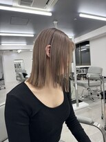 レアル(REAL) 色落ちまで可愛い中明度グレージュ