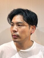 ジェントル(GENTLE) 大人の色気漂う韓国風センターパートショート