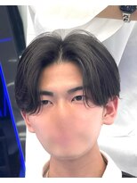 メンズヘアセンス 渋谷(MEN'S HAIR SENSE)&nbsp;ニュアンスパーマ/センターパート/メンズ/眉毛/フェザーパーマ