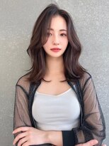 Moalana 名古屋 栄/髪質改善/縮毛矯正/レイヤー【モアラナ】&nbsp;ダークパープル/ボブ/オリーブベージュ/ブリーチなし/名駅