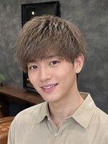 ルードノエル(Rue de noel)&nbsp;Men's/マッシュショート/束感/アッシュベージュ