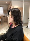 レイヤーゆるやかパーマ