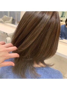 アッシュ 武蔵小金井店(Ash) ＼明るい白髪染め×ミルクティーベージュ／