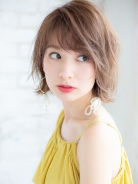 ディバイン ティエドゥール お花茶屋(divine tiedeur) 軽×ハイトーンボブ