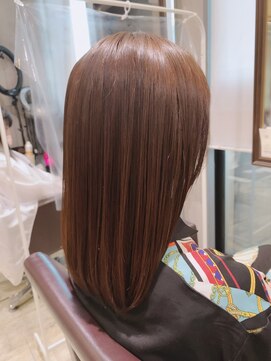 モードケイズ 西宮(MODE K's) 西宮/大人かわいい/小顔/斜めバング/アシンメトリー/伸ばしかけ