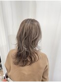 レイヤーカット+デザインカラー