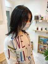 ベラ(Bella)&nbsp;大人可愛い前髪ありウルフロブルフ20代30代40代