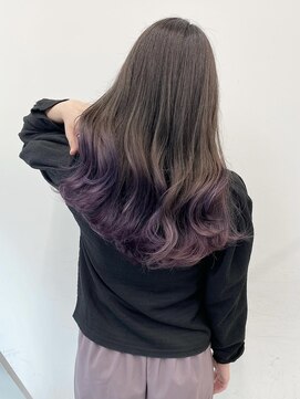 アライブ キチジョウジ(ALIVE Kichijoji) 【ALIVE吉祥寺】グラデーションカラーラベンダーグレージュ