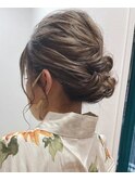 ☆夏!髪が短くてもアップに出来ます♪浴衣ヘア☆