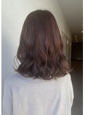 大人可愛い ピンクブラウン 奈良大和八木 20代30代
