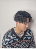 波巻きスパイラル/波巻きパーマ