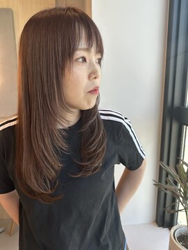 シダ(sida SAIIN) ★【sida 池村】レイヤーロング20代30代フレンチカジュアル