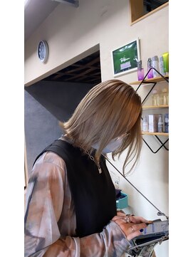 スオーノ(SUONO) ミルクティーベージュ/ムラ直し/ケアブリーチ