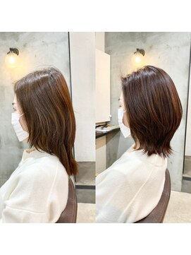 エトネ ヘアーサロン 仙台駅前(eTONe hair salon) 大人女性30代40代スタイル☆ミディアム