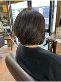 イメチェン/ハッシュカット/フルバング/REDブラウン/鎌取/中山実